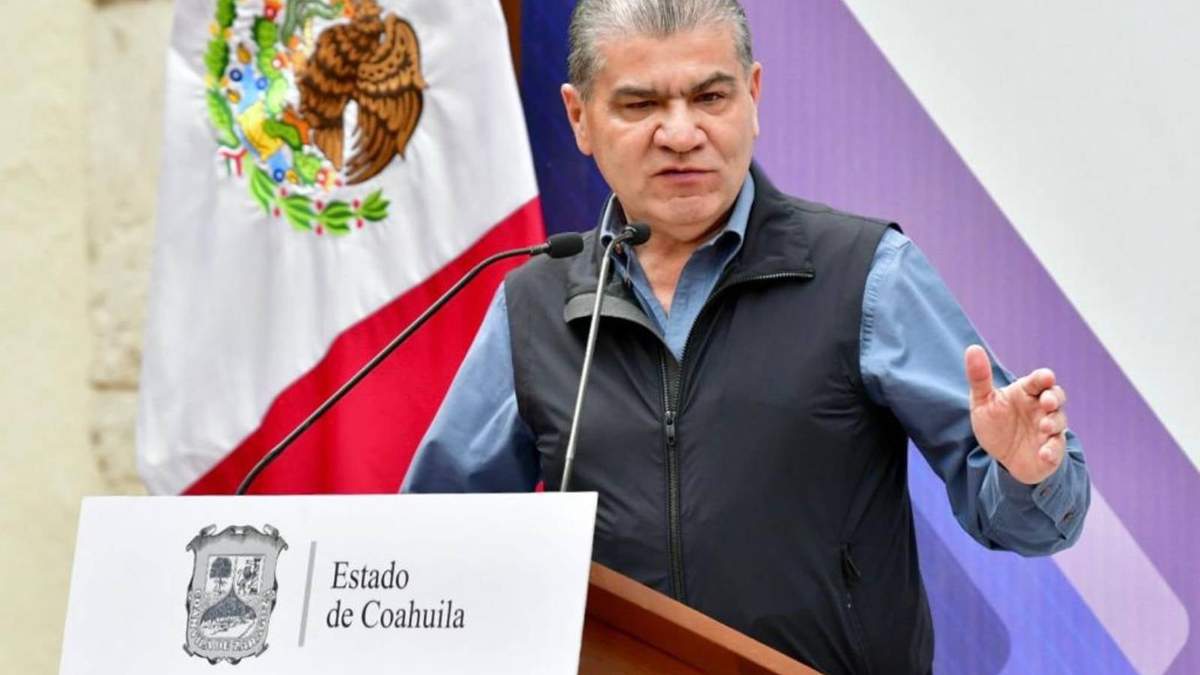 El gobernador de Coahuila, Miguel Riquelme