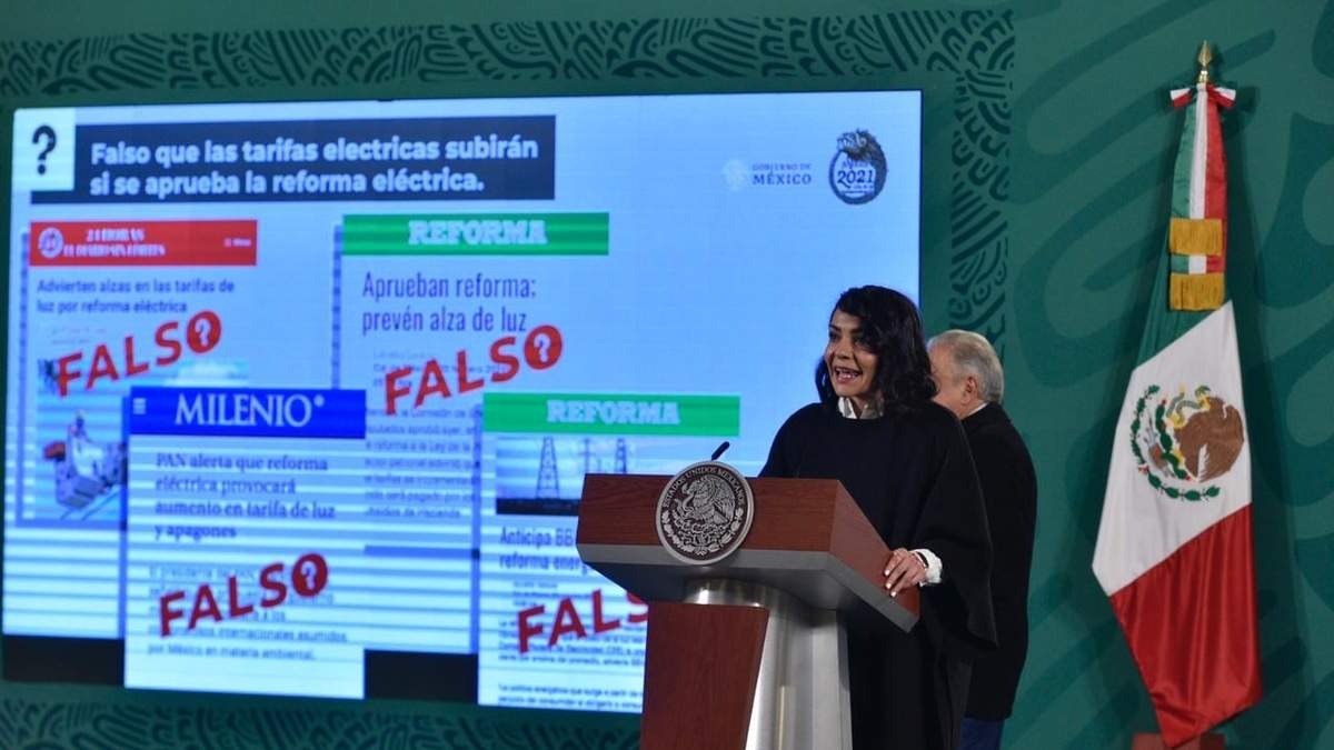 La titular del "Quién es quién en las mentiras", Ana Elizabet García Vilchis