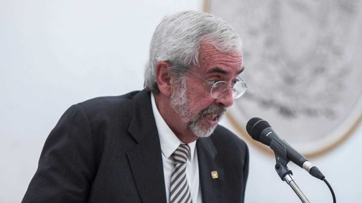Enrique Graue, rector de la Universidad Nacional Autónoma de México