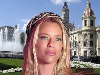 De la mano de su pareja, Nicole Neumann recorrió los más bellos rincones de Valencia