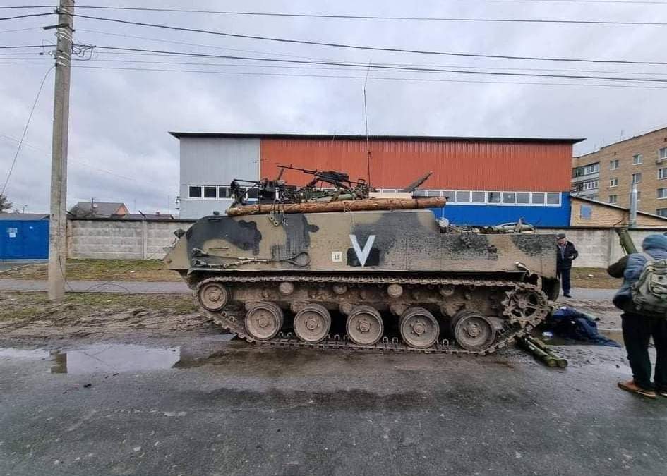 Parte de las fuerzas de seguridad desplegadas en el territorio ucraniano