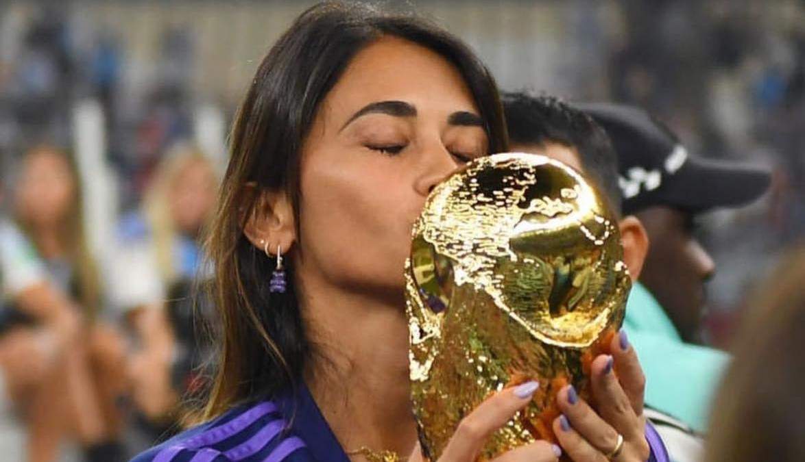 Antonela Roccuzzo, esposa de Lionel Messi