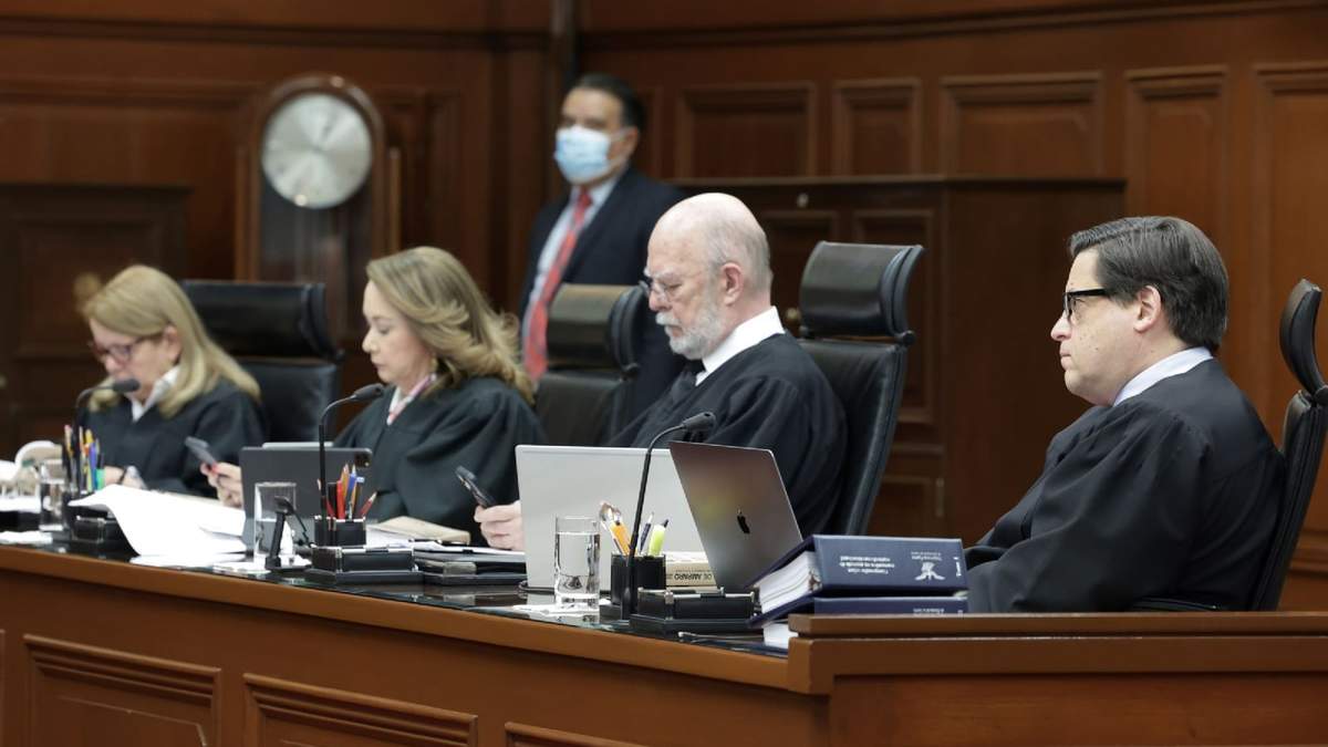 Uso de toga en la Suprema Corte