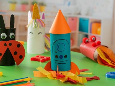 Los juguetes valen fortuna: sorprendé a los más chicos en Navidad y creá esto tan fabuloso con rollos de papel higiénico