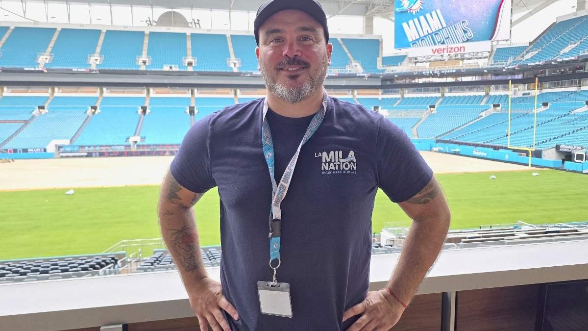 Federico Rudchenco, de MilaNation, introdujo la milanesa en la NFL.