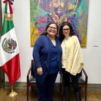 Luisa María Alcalde se reúne con Citlalli Hernández en medio de la sucesión en Morena