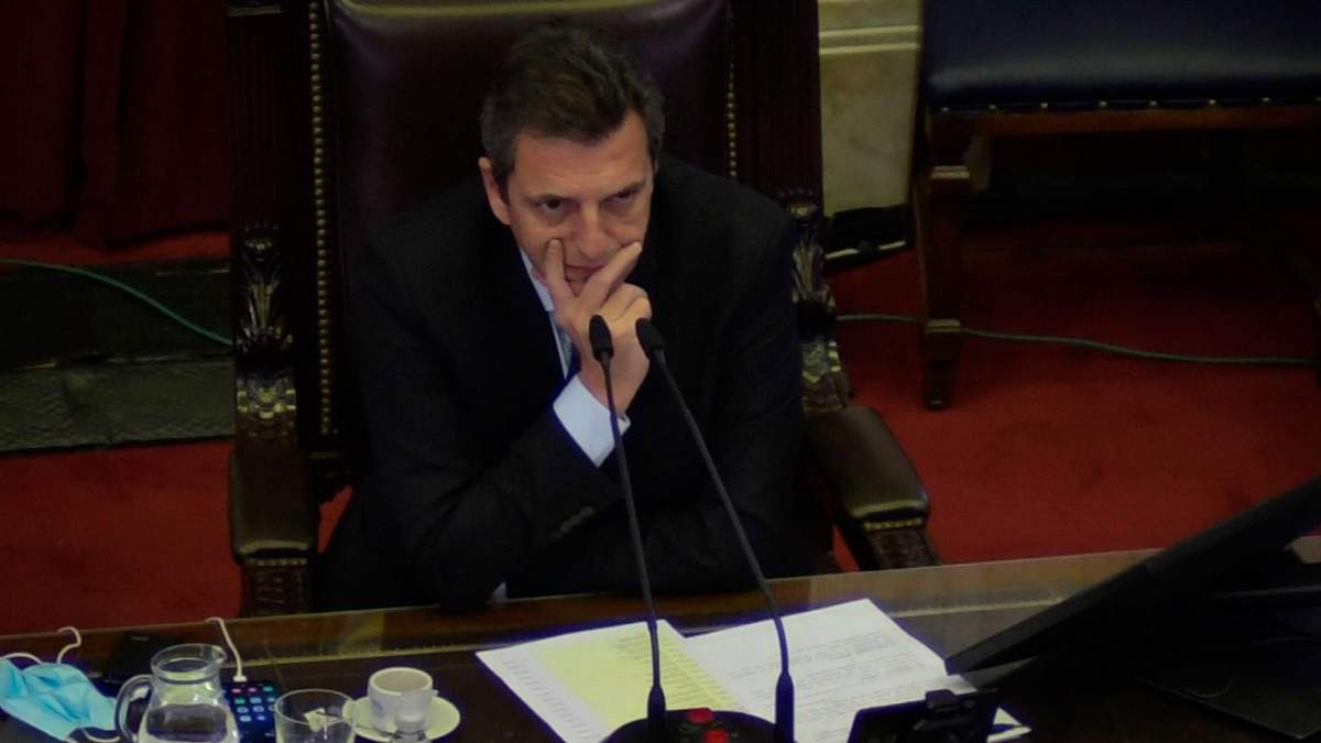 Sergio Massa, presidente de la Cámara de Diputados. Fuente: (Twitter)