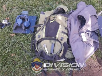 Llevaba una Play, una GoPro, una notebook y un reloj en la mochila: todo era robado