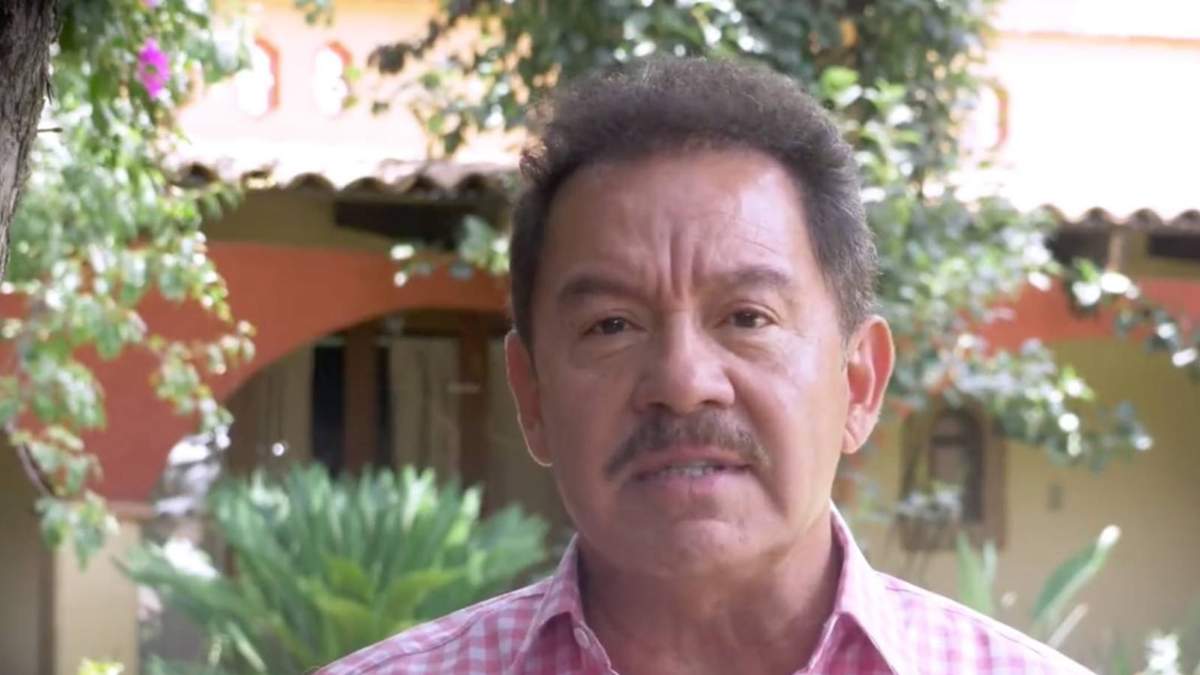 El diputado Ignacio Mier, en el video en el que dio a conocer su denuncia