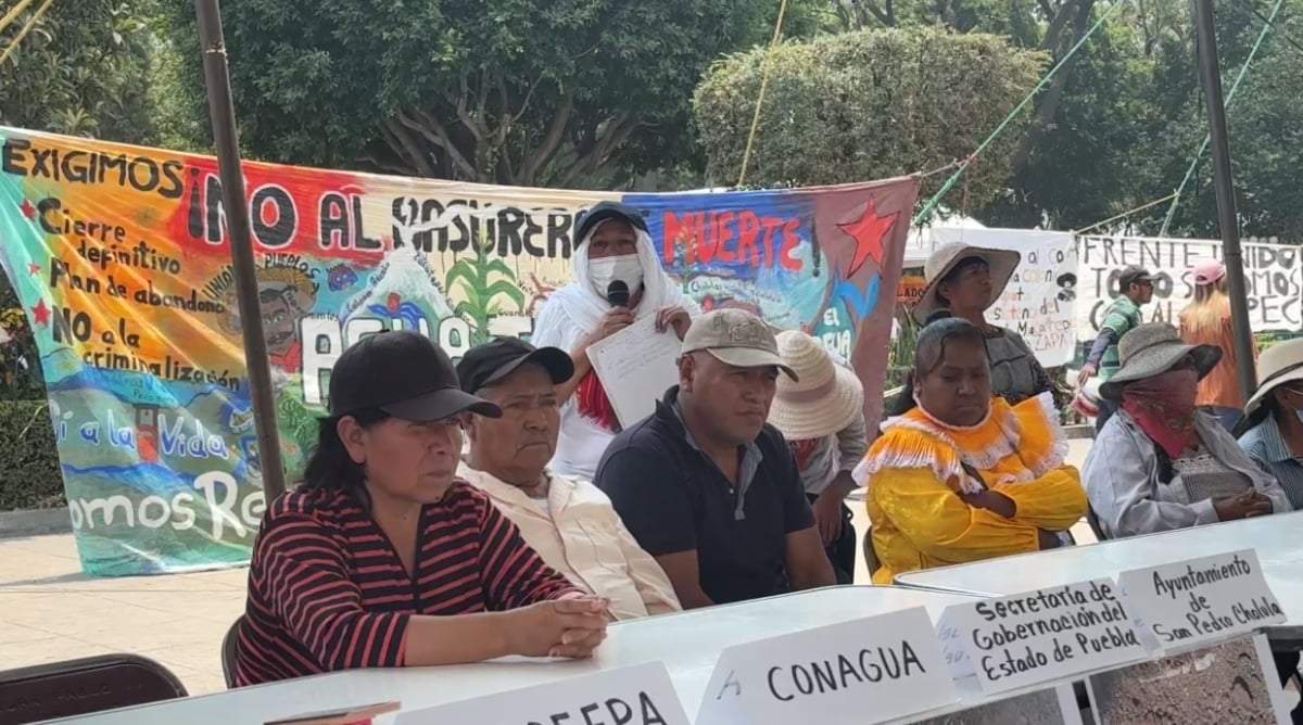 La Asamblea en la Plaza de la Concordia de San Pedro Cholula