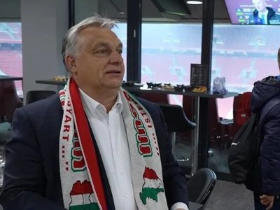 La bufanda del primer ministro de Hungría que generó comparaciones con Putin
