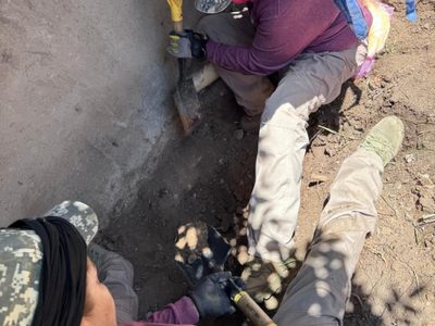 Los restos de cinco hombres y una mujer son hallados en dos fosas en Tamahula, Irapuato