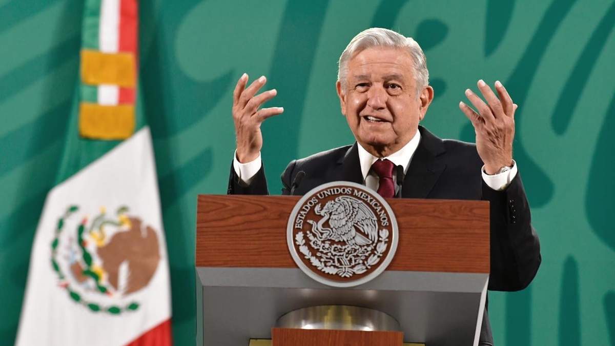 El presidente López Obrador