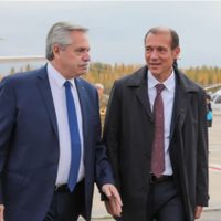 Alberto Fernández ya está en Neuquén