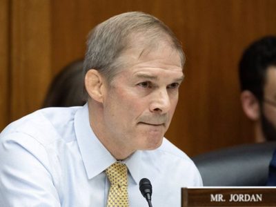 El republicano Jim Jordan anuncia postulación al cargo de presidente de la Cámara de Representantes