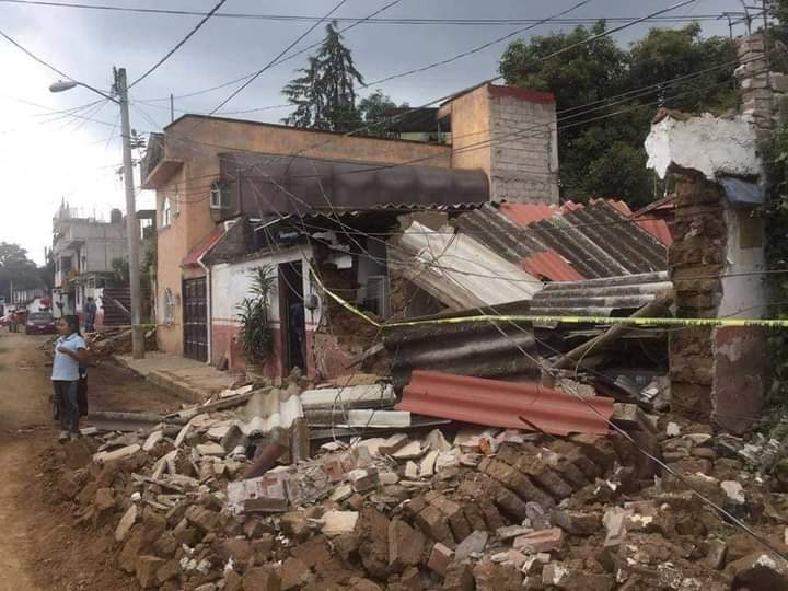Daños en Coalcomán