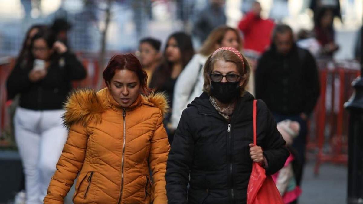 Ambiente gélido en las fiestas navideñas