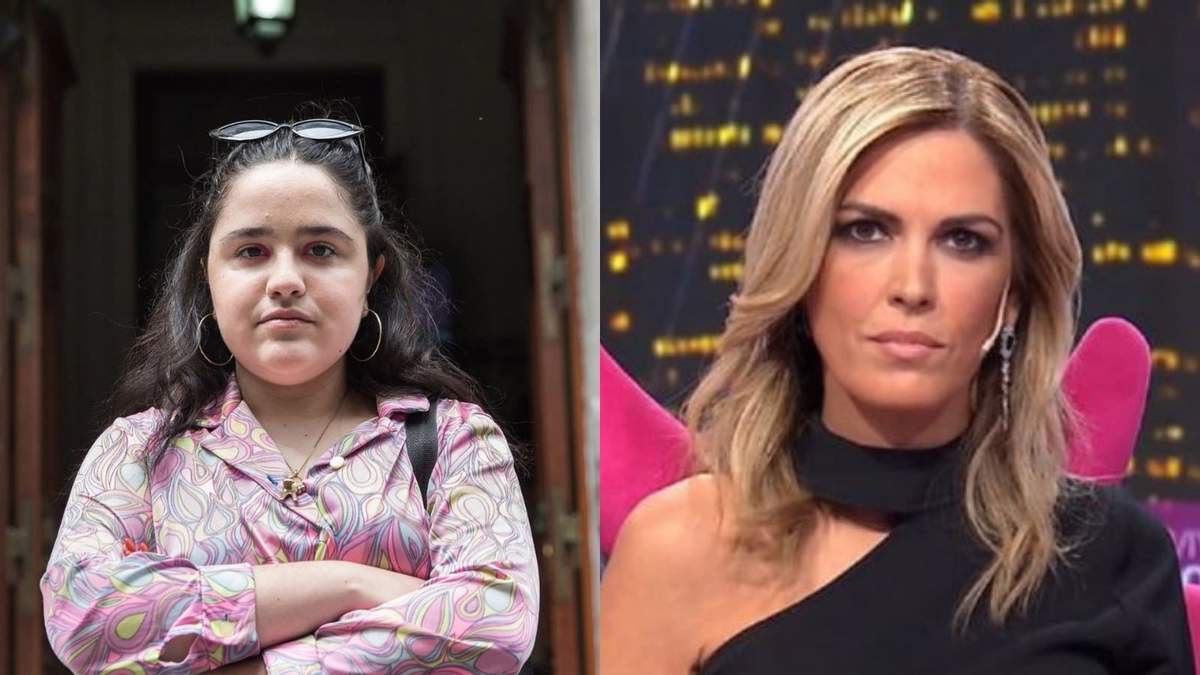 La diputada porteña del Frente de Todos, Ofelia Fernández, y la periodista Viviana Canosa. Fuente: (Twitter)