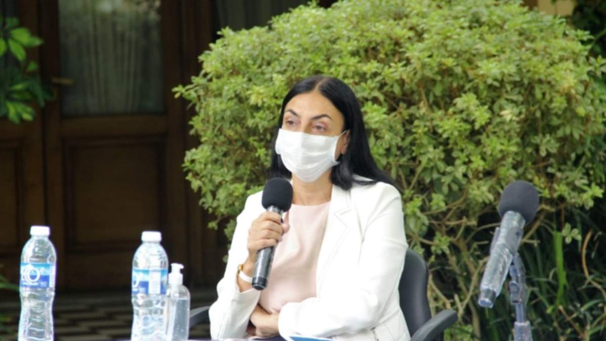 La ministra de Salud de Neuquén, Andrea Peve. Fuente: (Twitter)