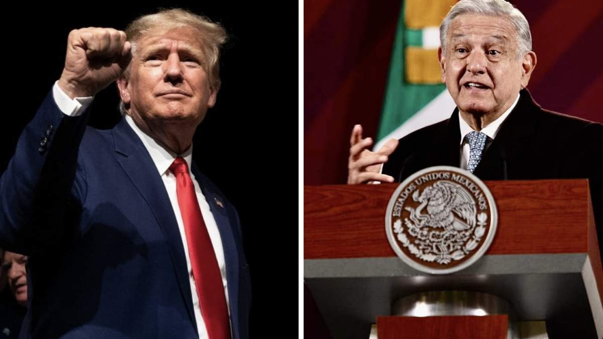 El expresidente de EU y López Obrador