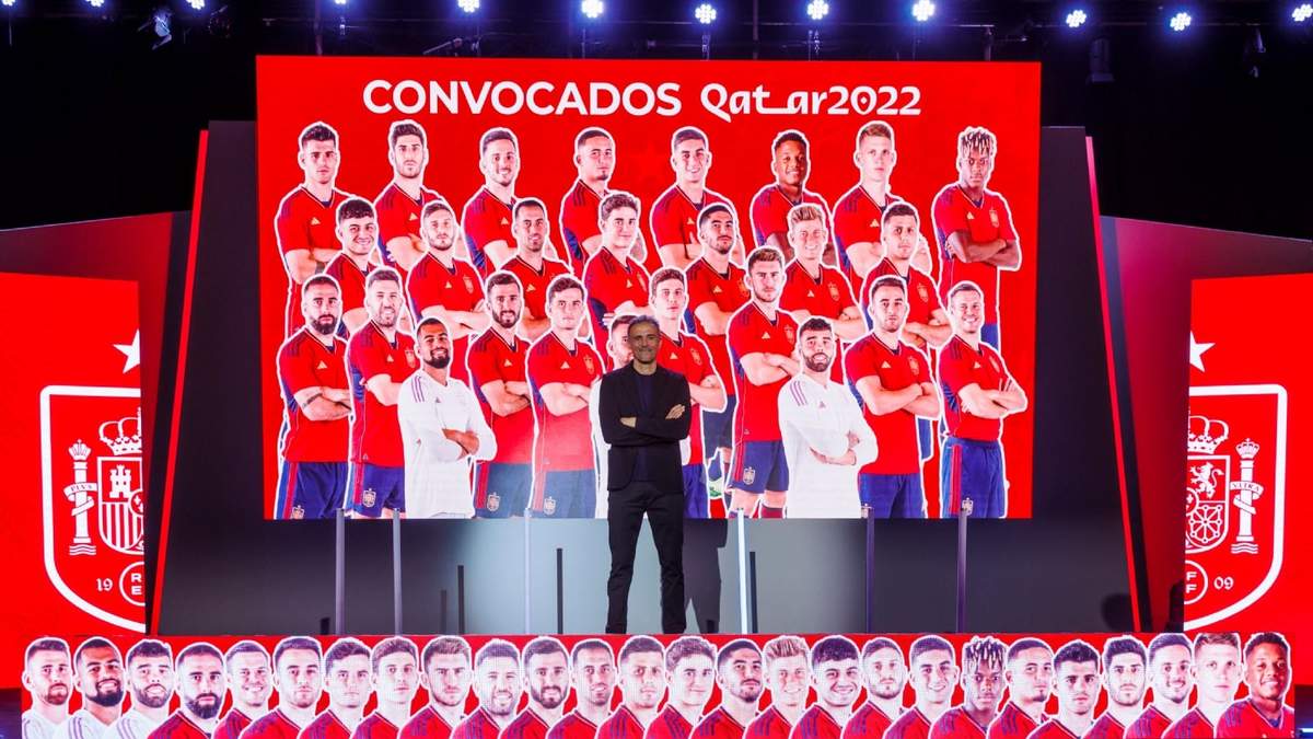 La selección española de futbol rumbo a Qatar