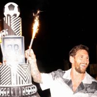 Festejo en familia: las fotos del cumpleaños de Lionel Messi