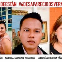 Desaparecen cuatro personas en Veracruz; el auto en el que viajaban quedó abandonado