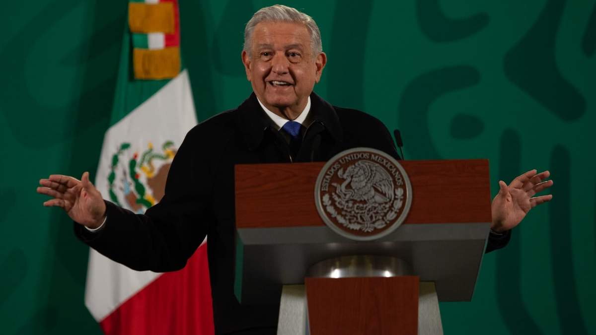 El presidente López Obrador