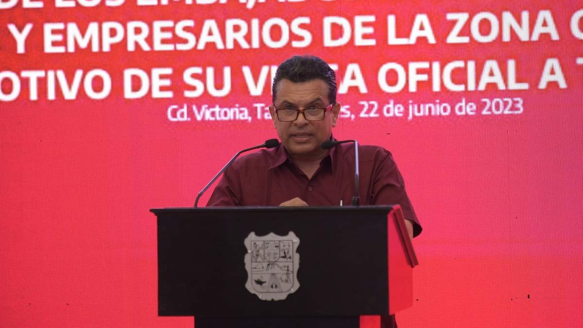 Exponen ventajas competitivas del norte de Tamaulipas a embajadores