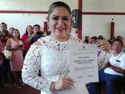 Dictan medidas cautelares contra exalcaldesa de Centla por agresión a periodista