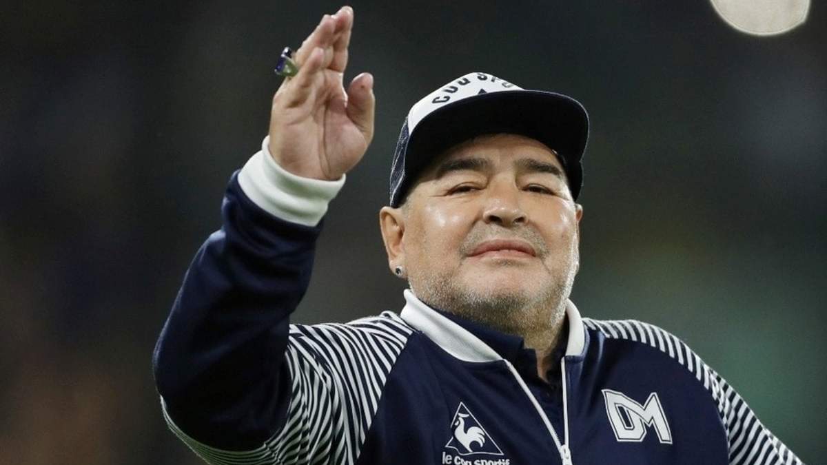 Diego Maradona. Fuente: (Twitter)