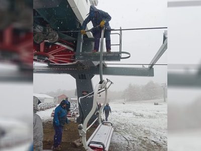 Inspeccionaron los medios de elevación del Cerro Chapelco para garantizar la seguridad en la temporada