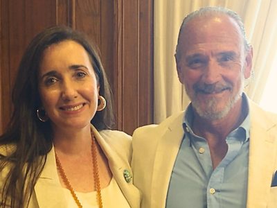 Soldado de Villaruel: Luis Giachino compartió una foto con la vice