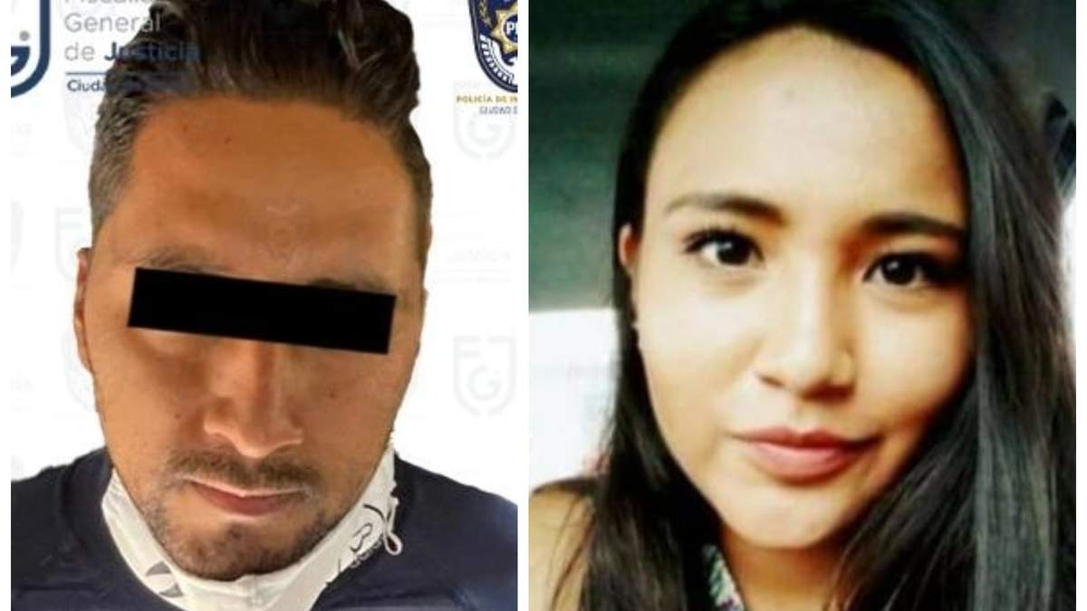 José Luis “N” es el exesposo de Karen Itzel (der.)