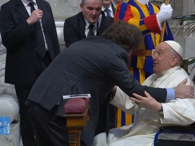 Milei contó que le dijo el papa Francisco cuando le pidió perdón por sus dichos