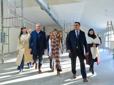 Figueroa recorrió obras en Chos Malal en el 138° aniversario de la localidad del norte neuquino