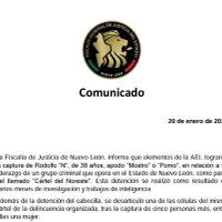 Cae El Mostro, líder del CDN en Nuevo León
