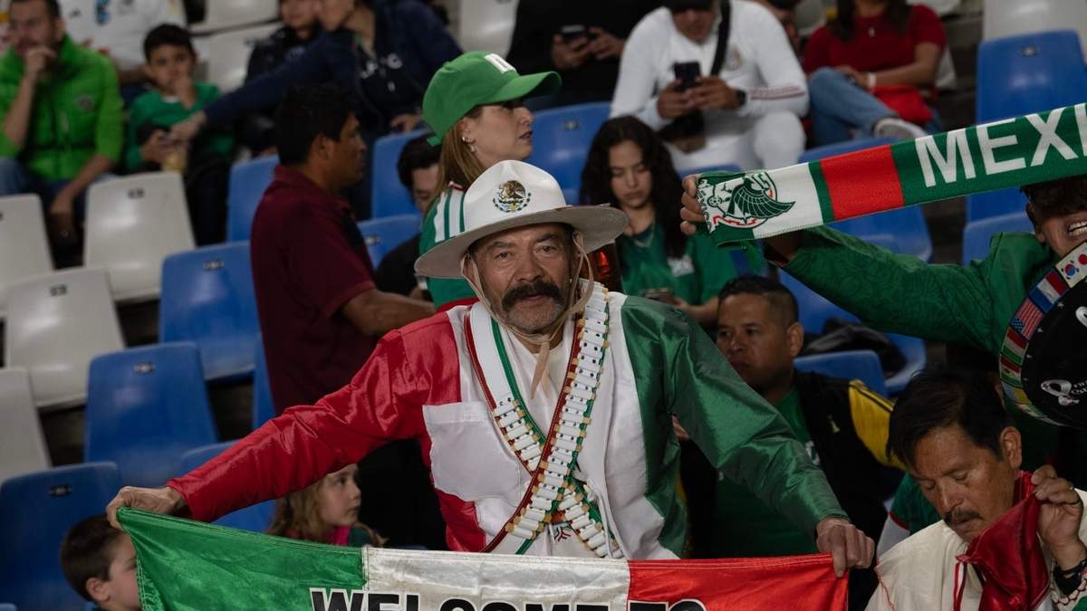 Un aficionado del a Selección Mexicana