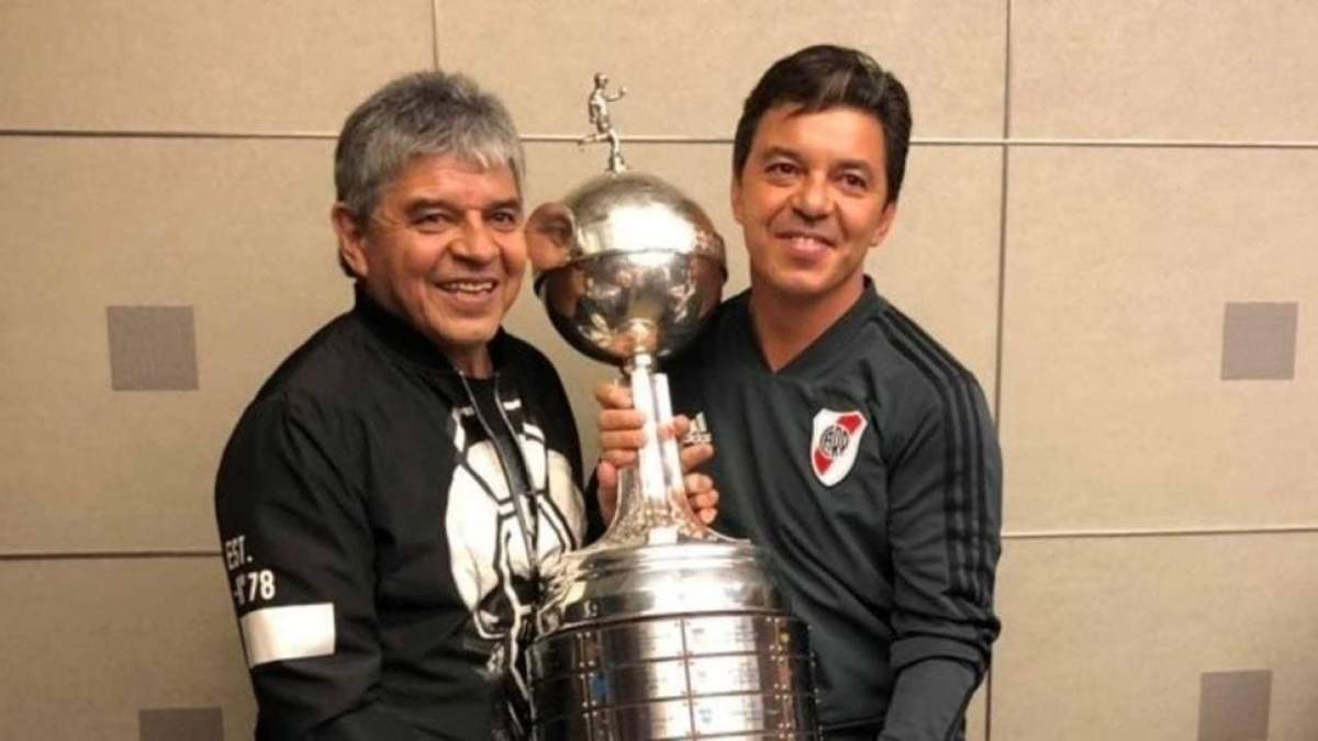 Marcelo Gallardo y Máximo Gallardo. Fuente: (Instagram)