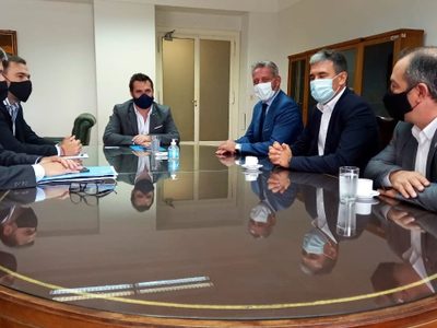 Energía en Chubut: Darío Martínez mantuvo un encuentro de trabajo con Mariano Arcioni