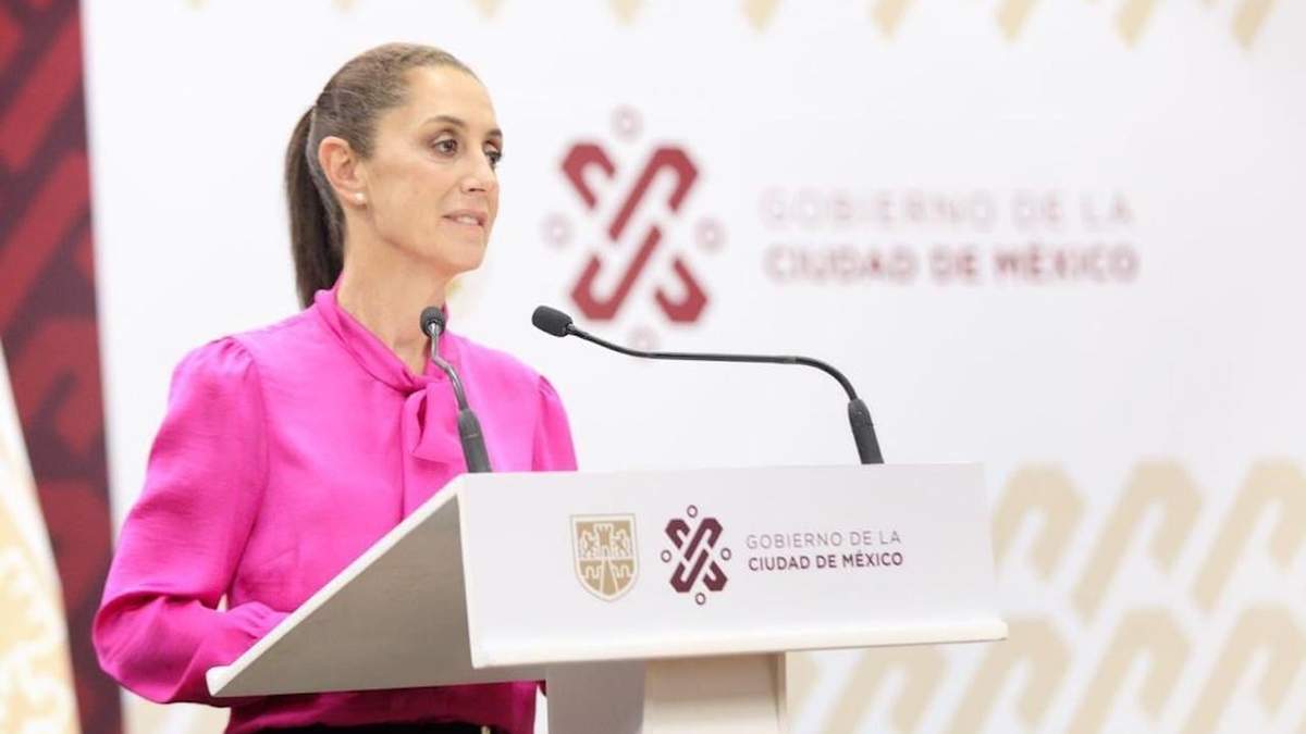 Claudia Sheinbaum en la conferencia