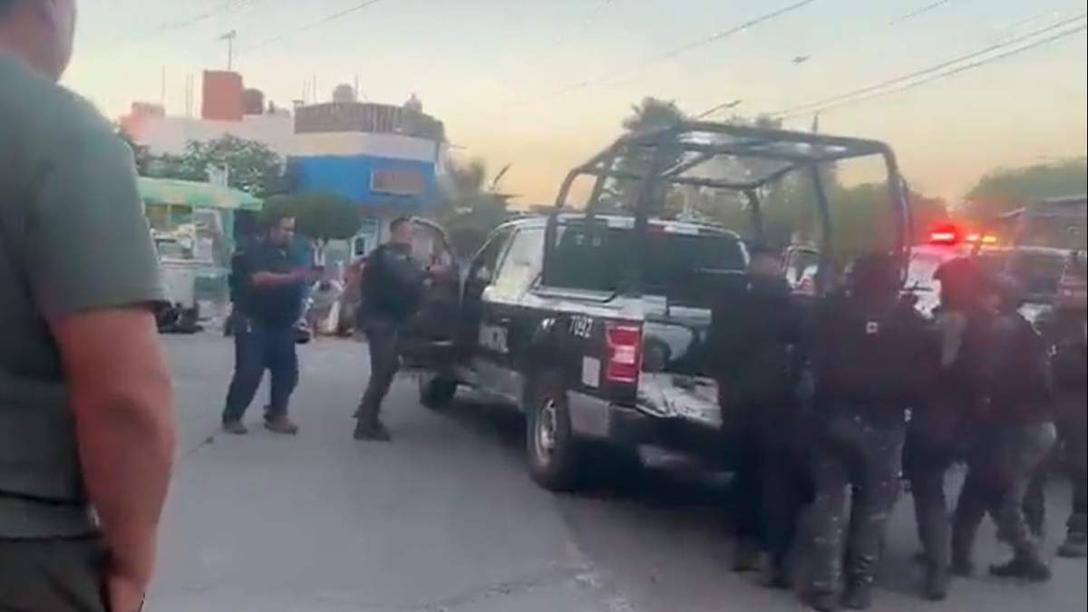 Policías de Celaya atacados a balazos