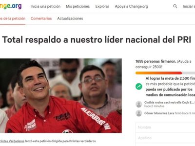 Lanzan campaña de apoyo a Alejandro Moreno tras derrota electoral del PRI