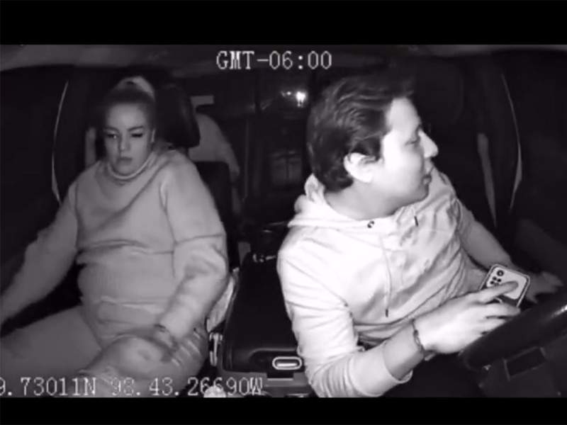 El momento del intento de asalto