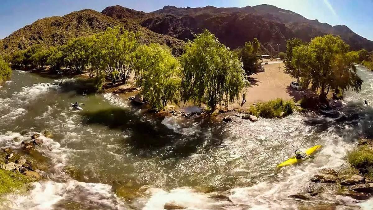Río Atuel. Fuente: (X)