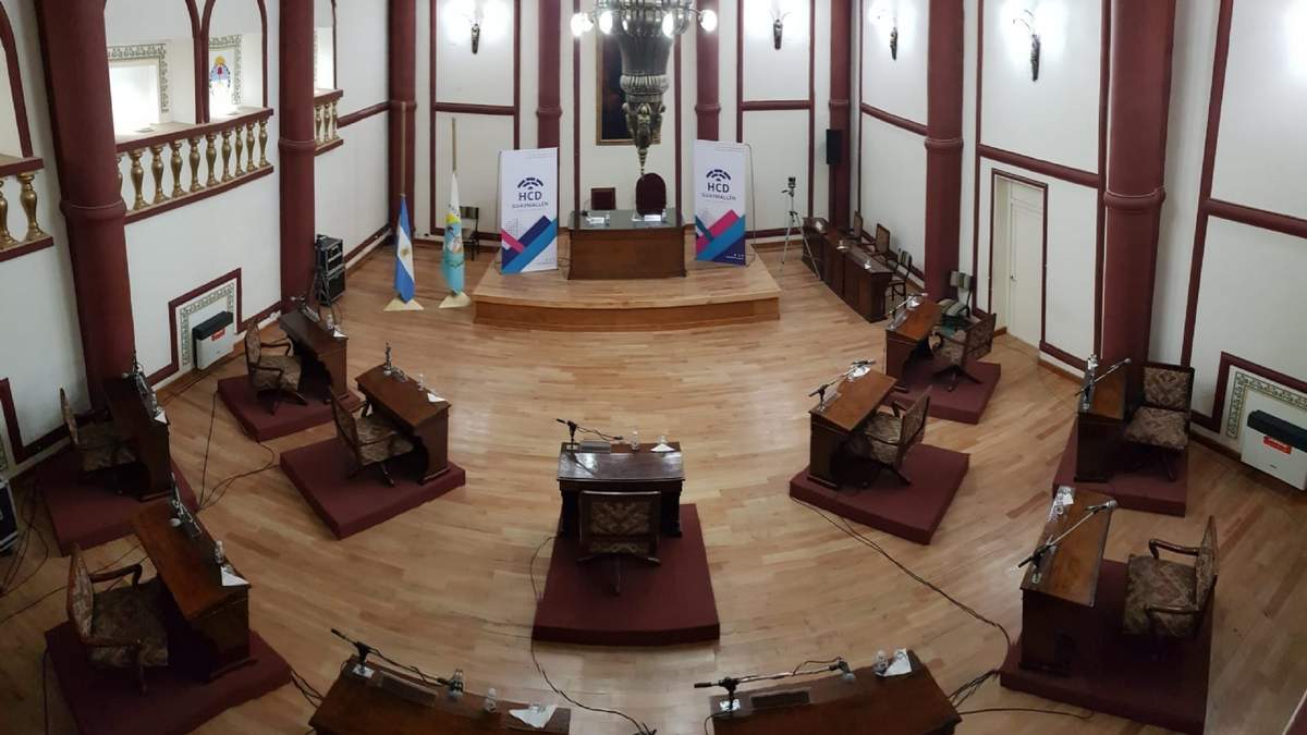El Concejo Deliberante de Guaymallèn.