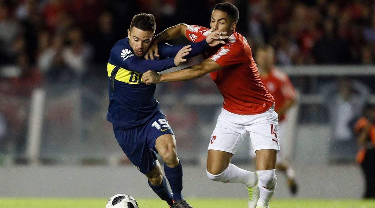 Boca vs Independiente. Fuente (Instagram)