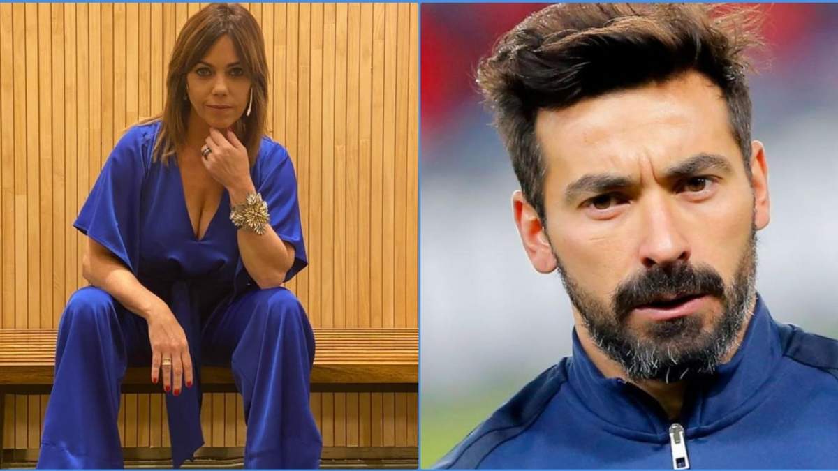 Pía Shaw y Pocho Lavezzi. Foto: (Twitter)