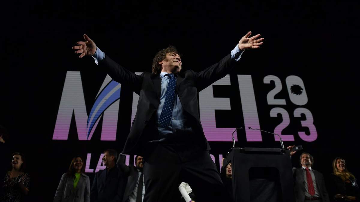 Javier Milei, candidato a presidente de La Libertad Avanza. Fuente: (Twitter)