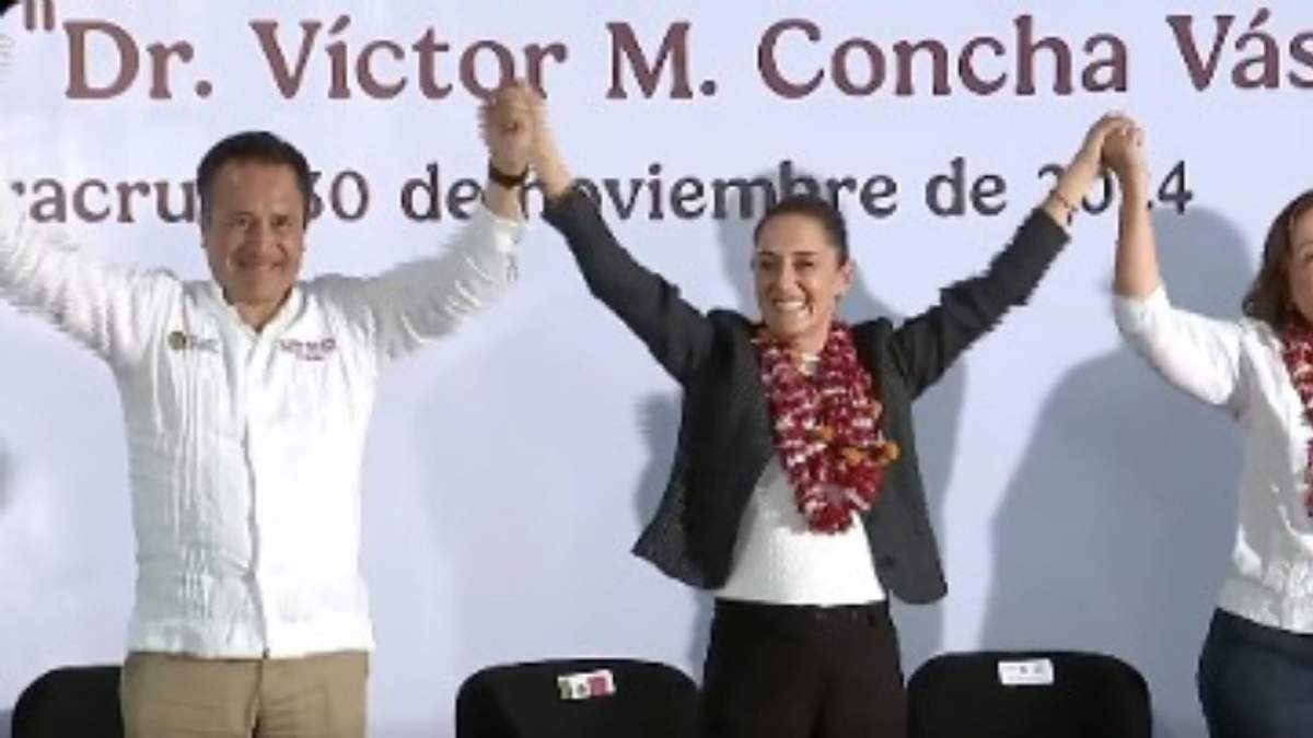 Cuitláhuac Gracía y Claudia Sheinbaum